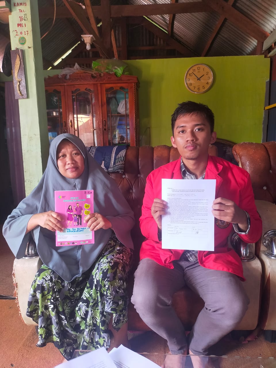 Kunjuangan ke Ibu Ika : Pendampingan dan Edukasi Terkait Kesehatan Selama Kehamilan 